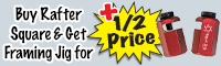 Squi.Jig FPRS75GRN Fusion Pro 7 1/2" Rafter Square