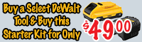 DeWalt DCB240C 20V MAX Battery, Compact Starter Kit, 4.0 Ah DeWalt DCB240C 20V MAX Battery, Compact Starter Kit, 4.0 Ah