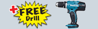 Makita 18V 3.0 Ah Battery and Charger Starter Kit Makita 18V 3.0 Ah Battery and Charger Starter Kit