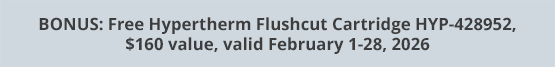 BONUS: Free Hypertherm Flushcut Cartridge HYP-428952, $160 value, valid February 1-28, 2026