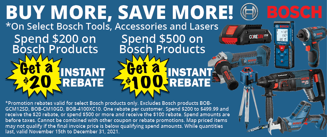 Bosch Cordless Tools