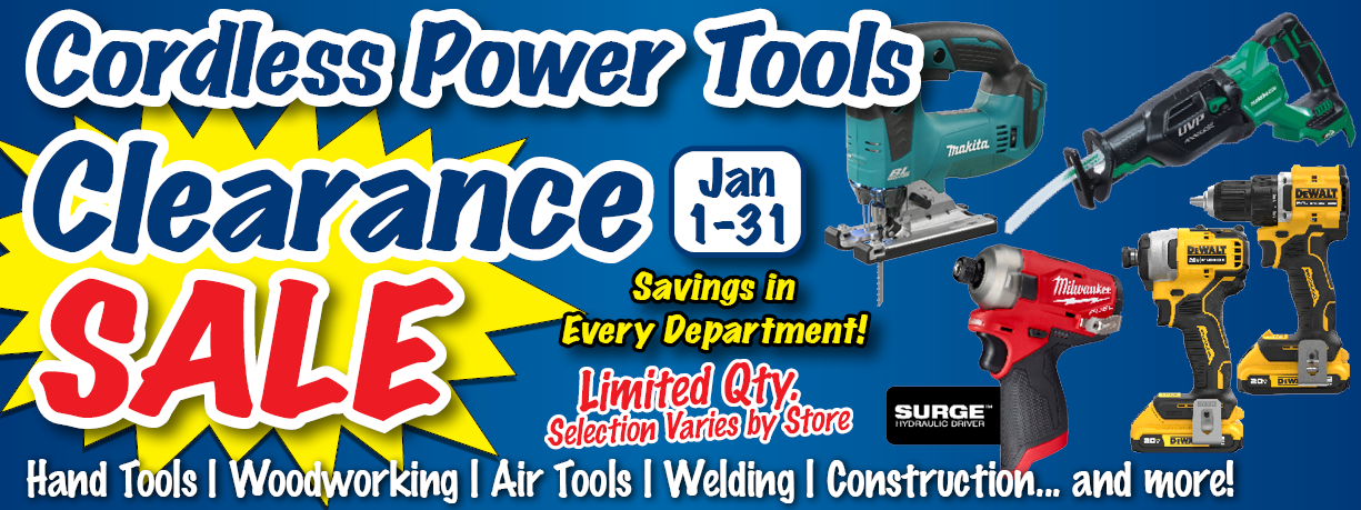 Flyer Sale Cordless Power Tools - Flyer Sale