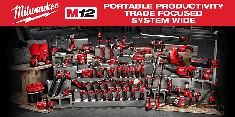 Milwaukee M12 Cordless Tools 