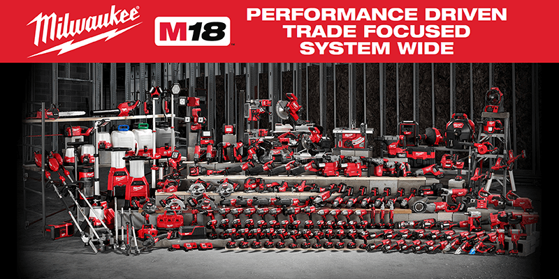 Milwaukee M18 Cordless Tools 