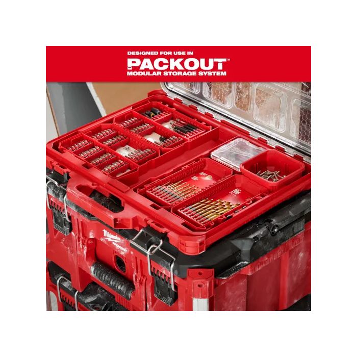 Milwaukee packout drill bit set clearance