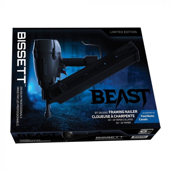 Bissett framing hot sale nailer