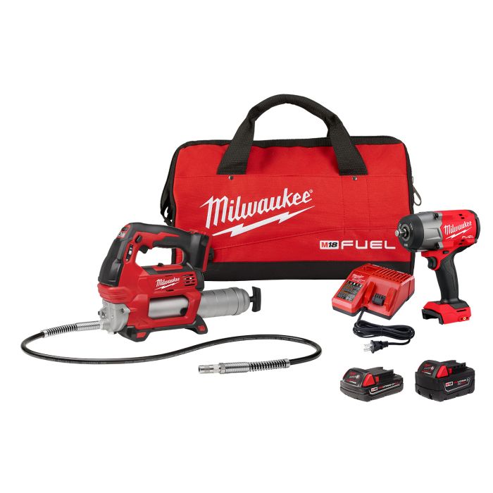 Milwaukee impact gun set hotsell