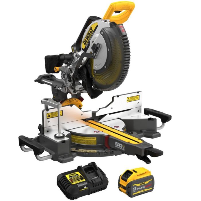 Dewalt cordless mitre saw best sale flexvolt