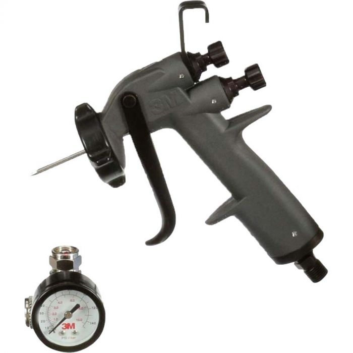 3M HVLP Gravity Performance Spray Gun with Air Valve