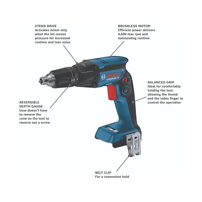 Bosch 18V Brushless 1 4 Hex Screwgun