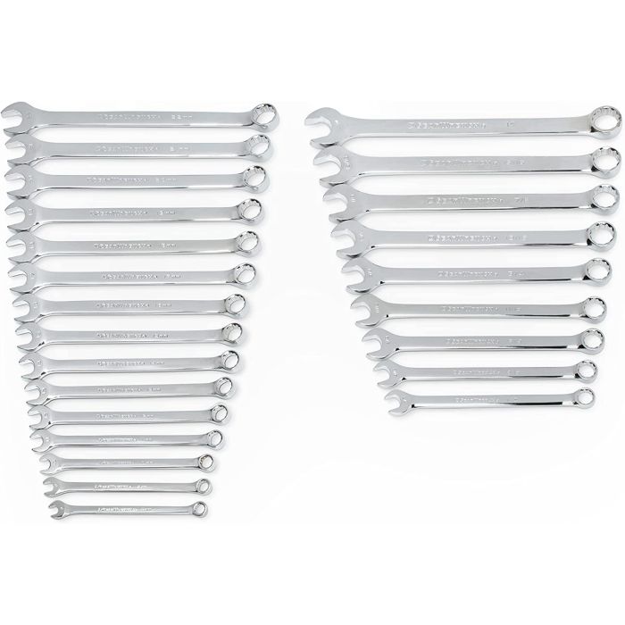 Long metric wrench sales set
