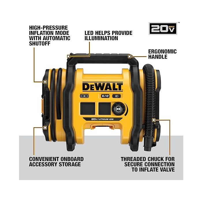 DeWalt 20V MAX Corded Cordless Air Inflator