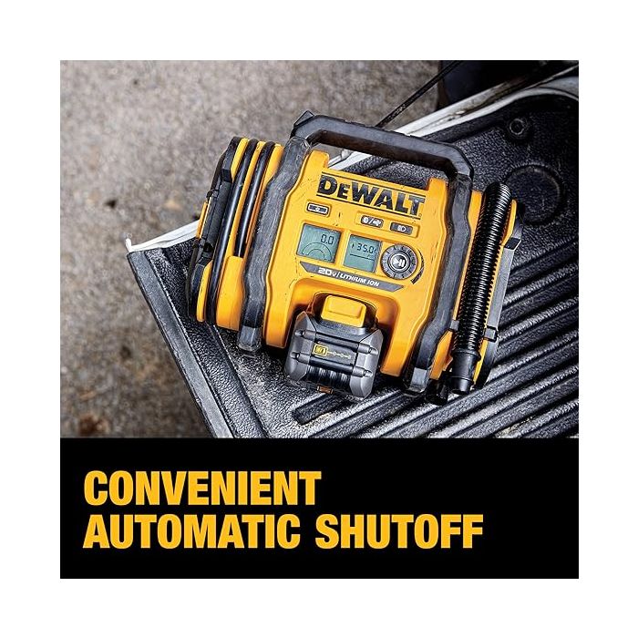 Dewalt dcc020ib 20v max cordless inflator stores top