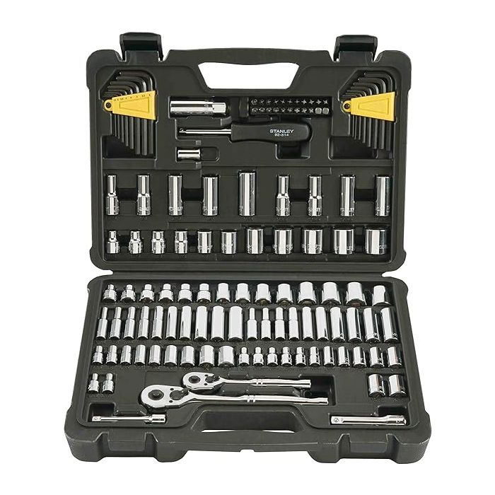 Stanley 123 piece socket set deals