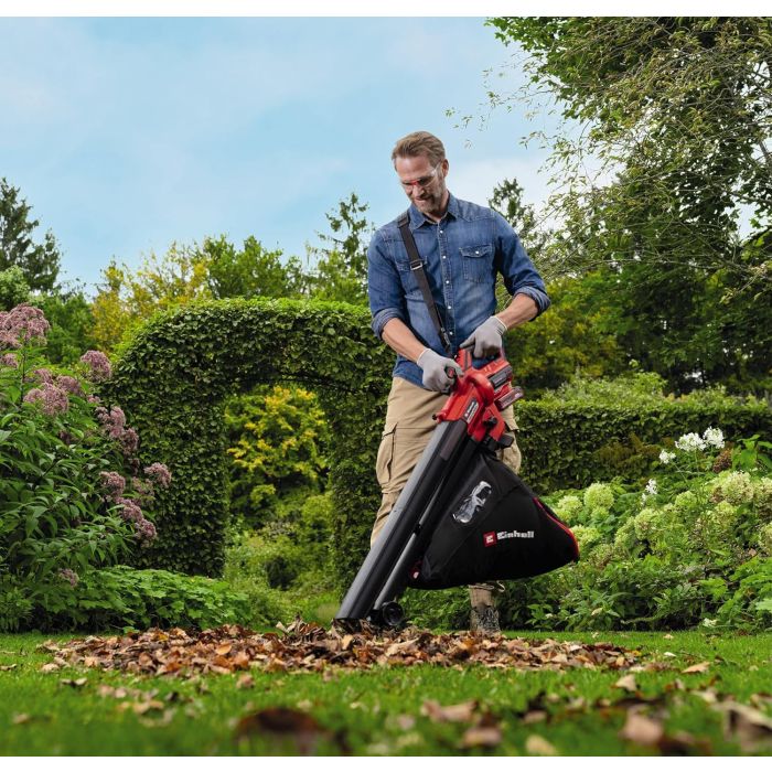 Einhell cordless leaf vacuum best sale