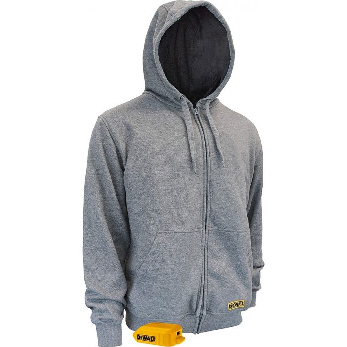 DeWalt Heated French Terry Cotton Hoodie S