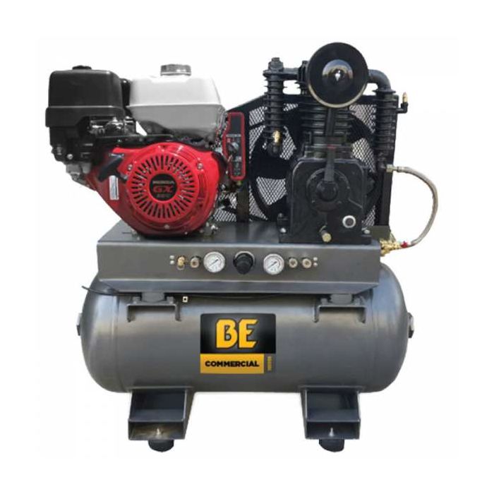 Atlas Copco AR13 13-HP 30-Gallon Two-Stage Truck Mount Air Compressor w/  Electric Start Kohler Engine