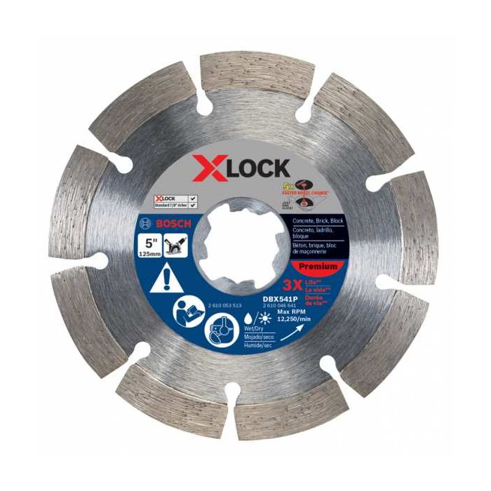 Bosch XLOCK " Premium Segmented Diamond Blade