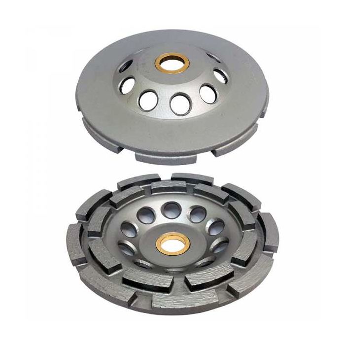 5" Diamond Cup Wheel Double Row