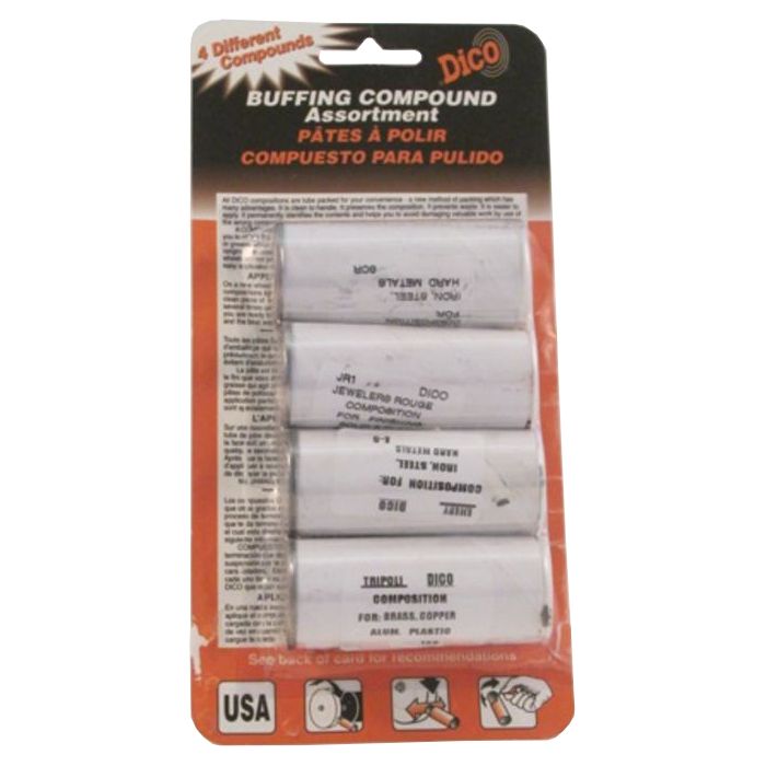 Dico 4pc Buffing Compound Kit