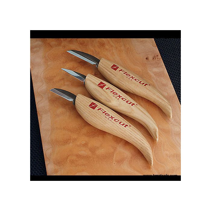 Flexcut 3pc Starter Knife Carving Set