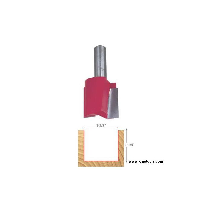 Freud 1 3/8 x 1 1/4" Straight Router Bit