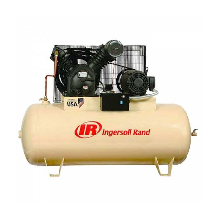 Ingersoll Rand 10 HP 120 Gallon Two-Stage Air Compressor - 3 Phase