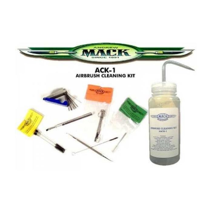 Andrew Mack Airbrush Cleaning Kit (9pc)