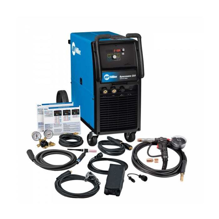 Miller Syncrowave 210 AC/DC TIG/Stick WelderWith MIG Spool Gun