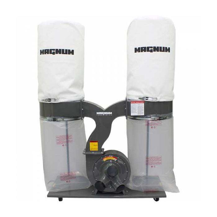 Magnum Industrial 3 HP 4 Bag Dust Collector