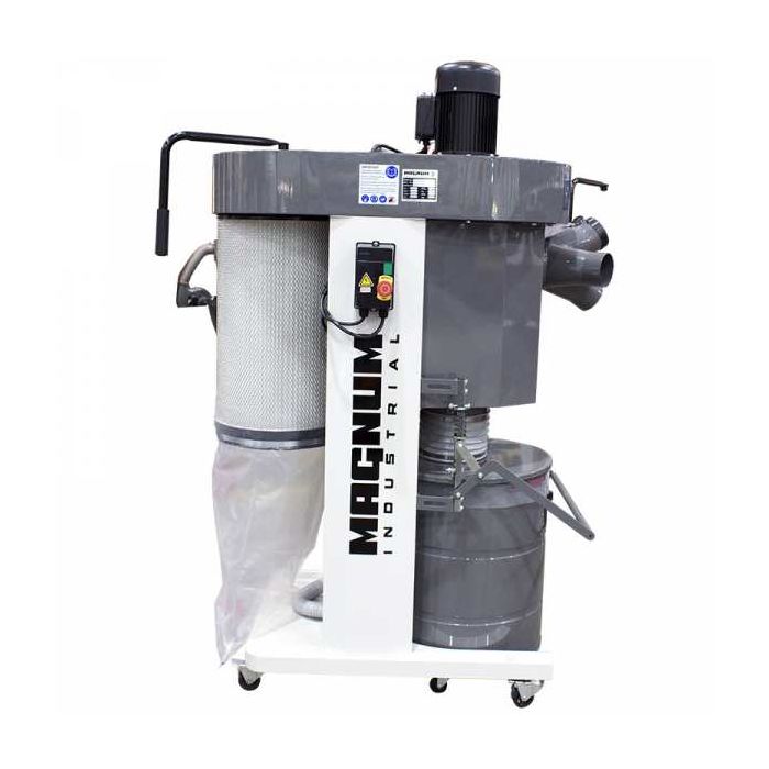 Magnum Industrial 3 HP 2 Stage Cyclone Dust Collector