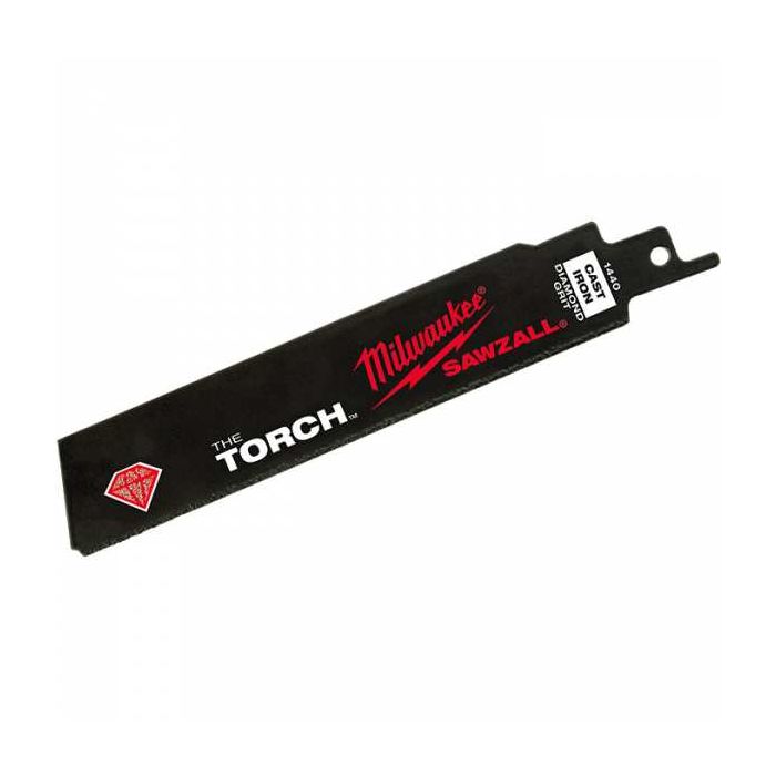 Milwaukee 6 in. Diamond Grit THE TORCH SAWZALL Blade