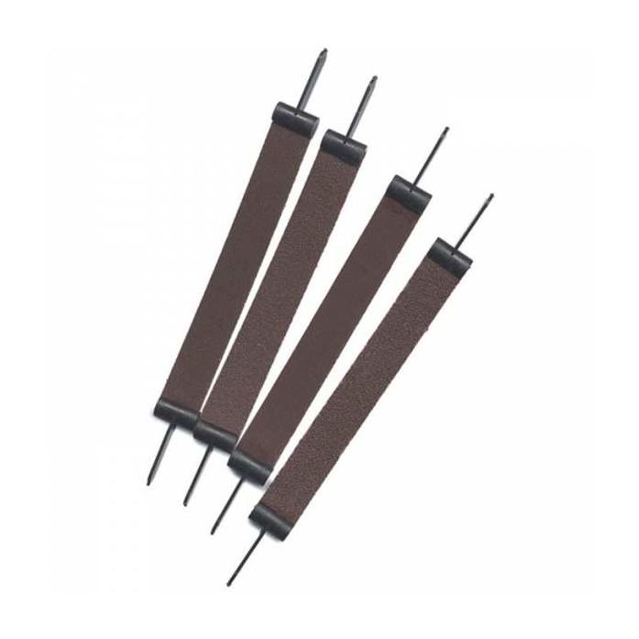 Olson 120 Grit Sanding Belts for Scroll Saws (4pk)