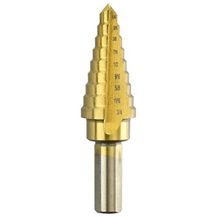 Neiko step drill best sale bit
