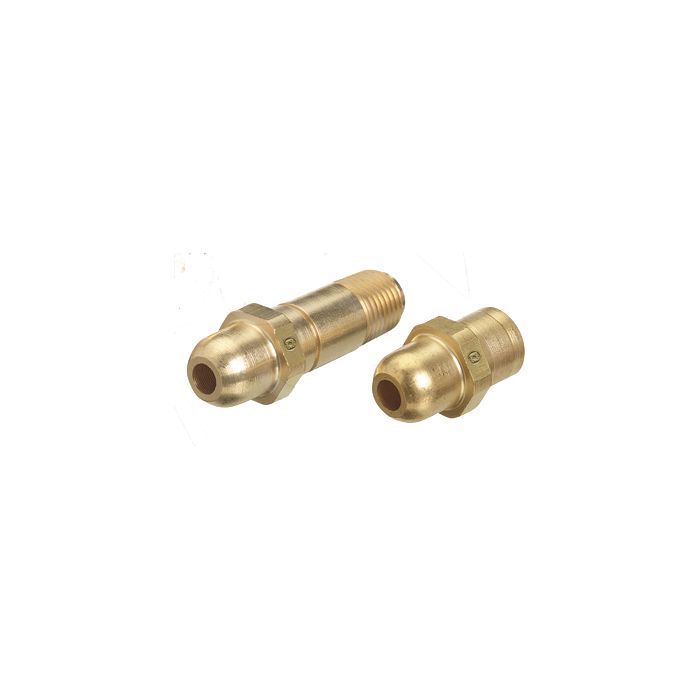 SCN Industrial Oxygen Regulator Nipple with Check Valve, CGA 540