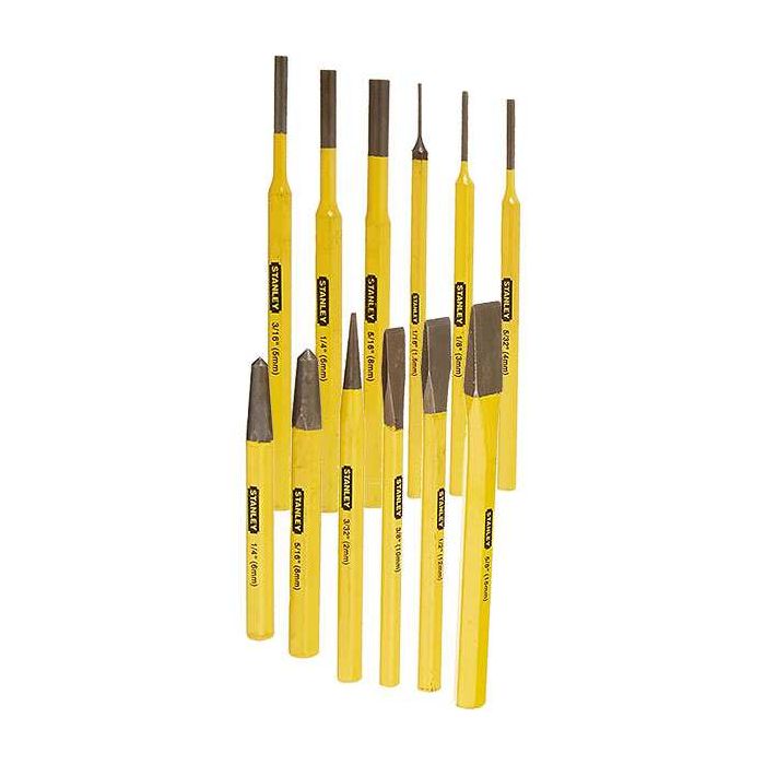 Stanley 12pc Punch and Chisel Set