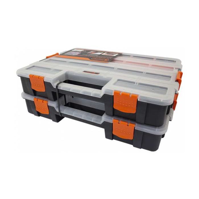 Tactix 2pc Interlockable Organizer