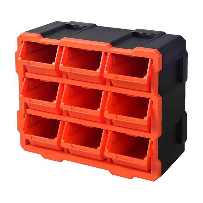 Tactix Modular Storage Tower 9 Bins