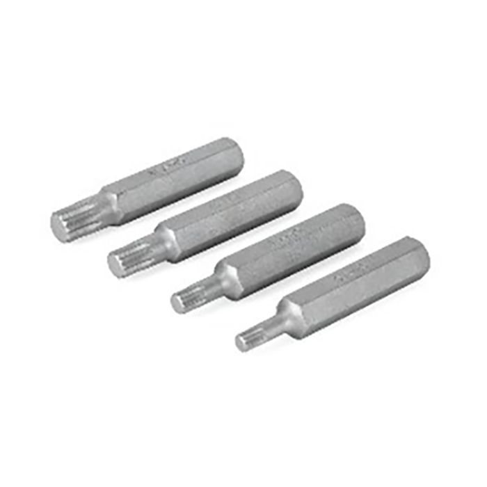 Titan 4pc Triple Square Bit Set 1/2" Hex Drive