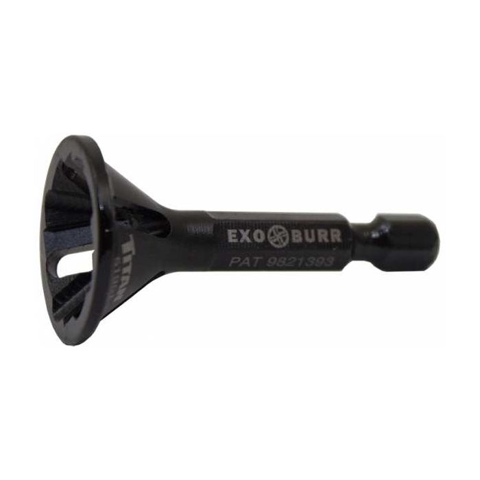 Threaded rod shop deburrer
