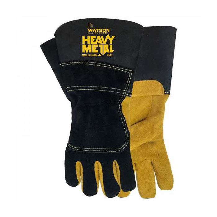 Watson Black Velvet Heavy Metal Welding Gloves (XL)