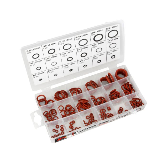 Performance Tool 180pc Assorted Viton ORing Set