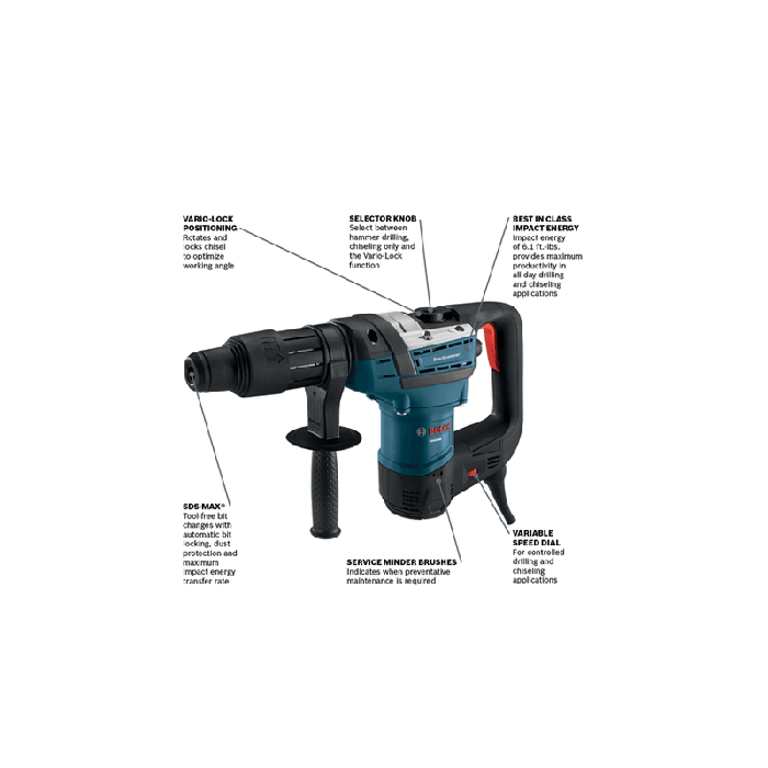 Bosch 1 9 16 SDS Max Combo Hammer
