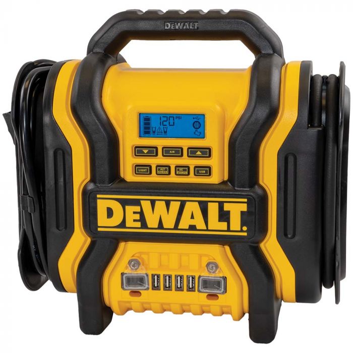 DeWalt 1400A Jump Starter and Power Station with Digital Compressor