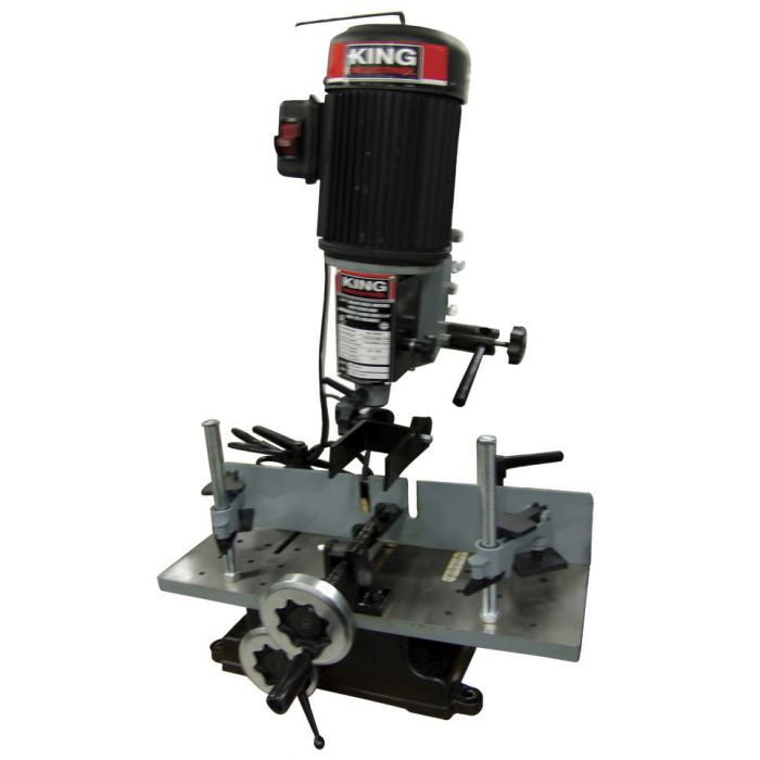 King Industrial 5/8" Hollow Chisel Mortiser with Tilting Head