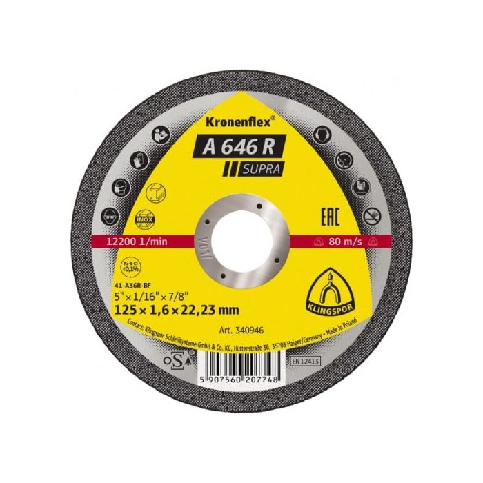 Klingspor CutOff Wheels 5"