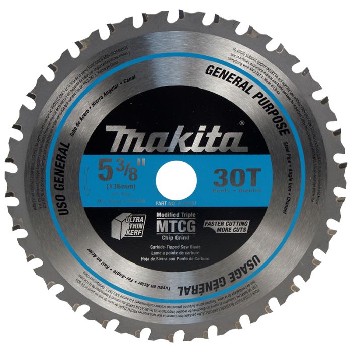 Makita metal cutting sales circular saw blade