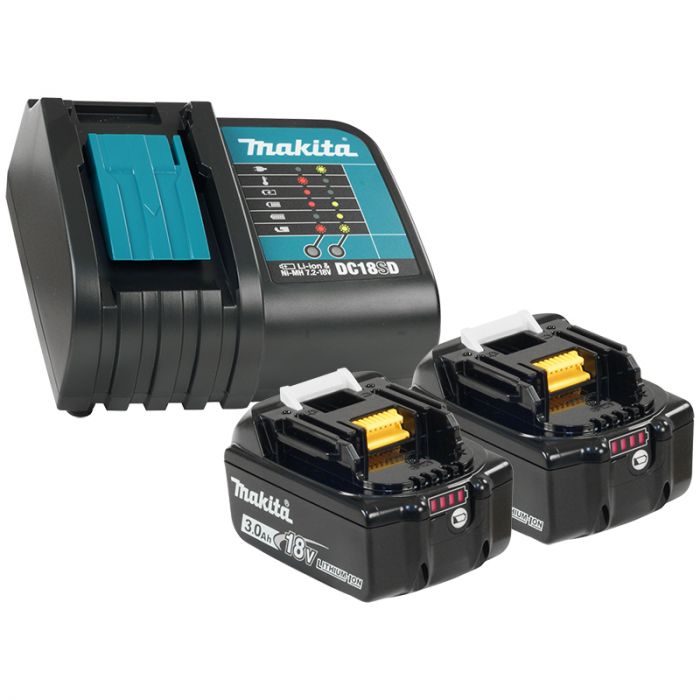 Makita 18V 3.0 Ah Battery and Charger Starter Kit