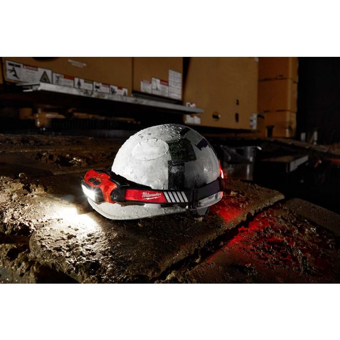 Milwaukee REDLITHIUM USB BEACON LED Hard Hat Light