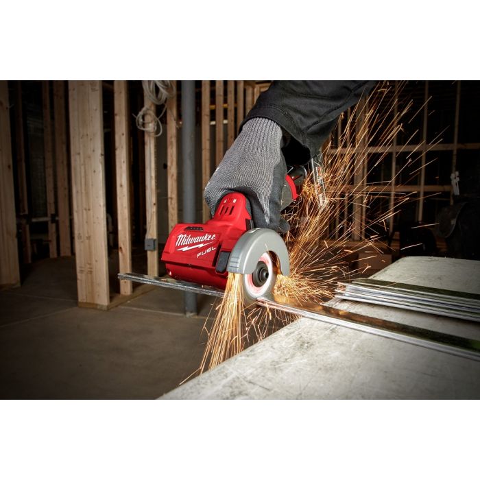 Milwaukee M12 FUEL 12 Volt Lithium-Ion Brushless Cordless in. Compact Cut  Off Tool Tool